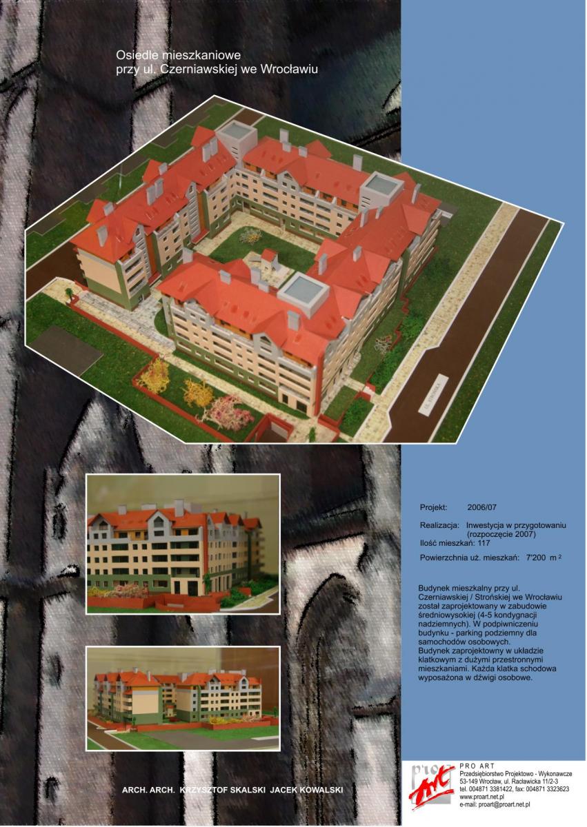 Osiedle mieszkaniowe Wrocław Czerniawska