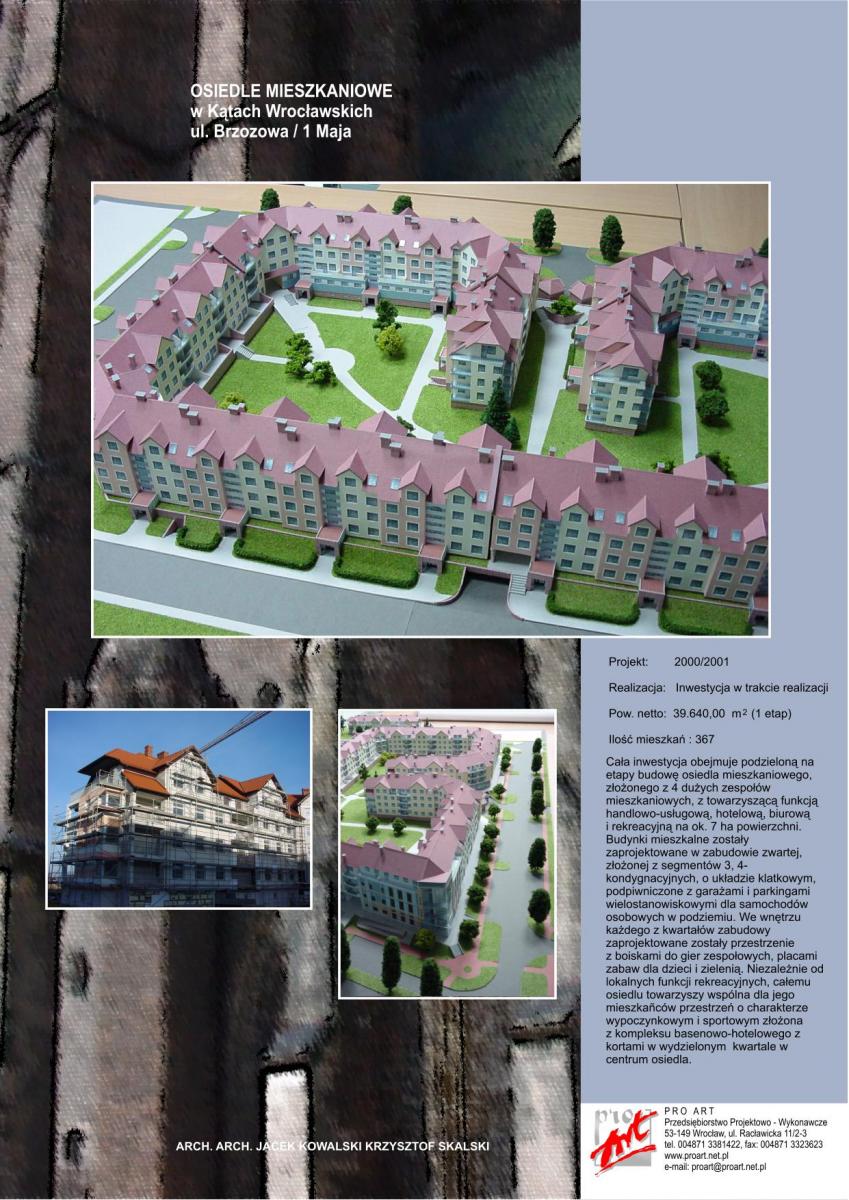 Osiedle mieszkaniowe Kąty Wrocławskie