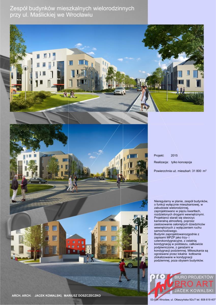 Zespół budynków mieszkalnych wielorodzinnych Wrocław